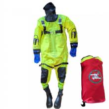 FIRST WATCH RS%2D1008 Ice Rescue Suit Hi%2DVis Yellow %2D Jumbo Built to Fit Over 6 ft