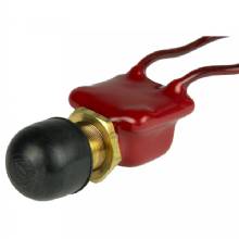 BEP MARINE 2%2DPosition SPST PVC Coated Push Button Switch %2D OFF and ON