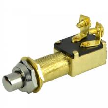 BEP MARINE 2%2DPosition SPST Recessed Push Button Switch %2D OFF and ON