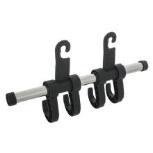 MAXSA INNOVATIONS 4%2DHook Car Headrest Hanger Chrome