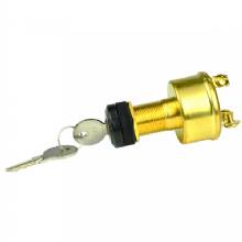 BEP MARINE 3%2DPosition Brass Ignition Switch %2D OFF and Ignition and Start