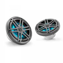 JL AUDIO M3 65in Coaxial Speakers Gray Sport Grille with RGB LED