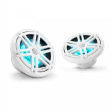 JL AUDIO M3 65in Coaxial Speakers White Sport Grille with RGB LED