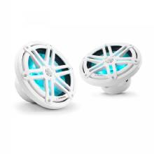 JL AUDIO M3 77in Coaxial Speakers White Sport Grille with RGB LED