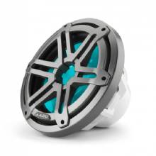 JL AUDIO M3 10in Marine Subwoofer Gray Sport Grille with RGB LED