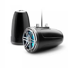 JL AUDIO M3 77in Enclosed Tower Speakers Gray Sport Grille with RGB LED