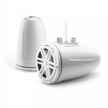 JL AUDIO M3 77in Enclosed Tower Speakers White Sport Grille