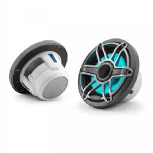 JL AUDIO M6 65in Coaxial Speakers Gray Sport Grille with RGB LED