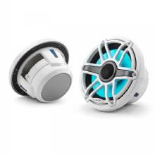 JL AUDIO M6 77in Coaxial Speakers White Sport Grille with RGB LED