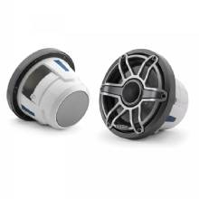 JL AUDIO M6 88in Coaxial Speakers Titanium Sport Grille