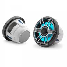 JL AUDIO M6 88in Coaxial Speakers Titanium Sport Grille with RGB LED