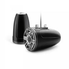 JL AUDIO M6 77in Enclosed Tower Speakers Titanium Sport Grille