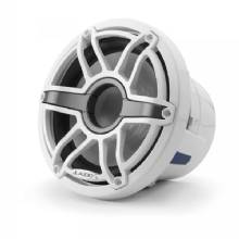 JL AUDIO M6 8in Subwoofer with White Sport Grille Infinite Baffle