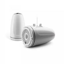 JL AUDIO M6 88in Enclosed Tower Speakers White Classic Grille