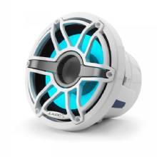 JL AUDIO M6 8in Subwoofer with White Sport Grille Infinite Baffle RGB LED