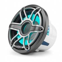 JL AUDIO M6 10in Subwoofer with Titanium Sport Grille Infinite Baffle RGB LED