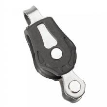BARTON MARINE Size 0 20mm Plain Bearing Pulley Block Single Fixed Eye and Becket