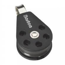 BARTON MARINE Size 3 45mm Plain Bearing Pulley Block Single With Fixed Eye