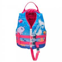 FULL THROTTLE Child Water Buddies Life Vest %2D Octopus %2D 30%2D50lbs Type III