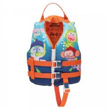 FULL THROTTLE Child Water Buddies Life Vest %2D Shark %2D 30%2D50lbs Type III