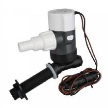 COMMODORE 1100 GPH Angled Livewell Pump %2D 12V