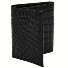 BC OUTFITTERS Trifold Wallet for Men Leather Folding RFID Blocking with ID Window BCO5503ZC