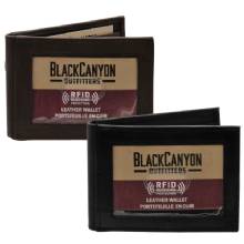 BC OUTFITTERS BlackCanyon Outfitters Mens Wallet Bifold BCO5731RFID %2D RFID Blocking Money Clip Leather Wallet with Credit Card Holder