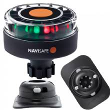 NAVISAFE Navilight Tricolor 2NM w and Navibolt Base RIB Mount %2D Black