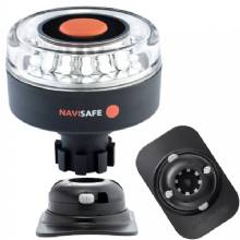 NAVISAFE Navlight 360 deg 2NM w and Navibolt Base RIB Mount %2D Black