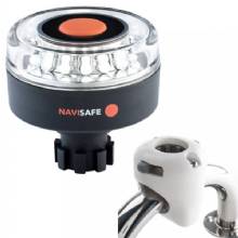 NAVISAFE Navlight 360 deg 2NM w and Navibolt Base Rail Mount %2D White