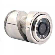 IRIS 3MP Compact 316L Stainless Steel Thru%2DHull and Panel IP Camera %2D 18mm Lens