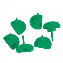 LELAND Replacement Green Pins 6%2DPack