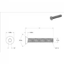 SEA SWIVEL Sea Swivel Stainless Bolt 3 and 4%2D10 6in Long