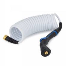 HOSE COIL Skipper Spray System with 20ft White 3 and 8in Hose Boat Bumper Nozzel