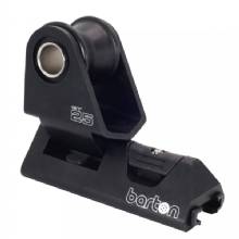 BARTON MARINE Barton 25mm T%2DTrack Genoa Car %2D Black