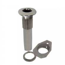 CE SMITH Screwless Flush Mount Rod Holder %2D 0 Degree %2D Black Liner %2D No Logo
