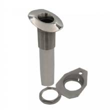 CE SMITH Screwless Flush Mount Rod Holder %2D 15 Degree %2D Black Liner %2D No Logo