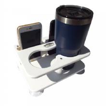 DEEP BLUE MARINE Double Drink and Binocular and 2 Cell Phones w and Suction Cups