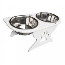 DEEP BLUE MARINE Medium Starboard Dog Dish w and Bowls %2D 8 in Tall