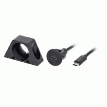 INSTALL BAY 1M Flush Mount USB 40 Type C