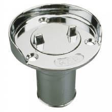 SEA DOG Hose Deck Fill w and Splash Guard %2D Die Cast Zinc Chrome Plated