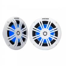 KICKER KM60 65andquot%3B MARINE COAXIAL SPEAKERS W and 1 and 2andquot%3B