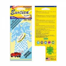 EXOTICA FRESHENERS Hanging Palm Tree %2D Fresh Spring