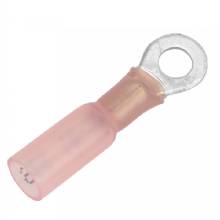 PACER 22%2D18 AWG Heat Shrink Ring Terminal %2D 10 Stud Size %2D 500 Pack