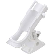ATTWOOD Attwood Heavy Duty Adjustable White Rod Holder with Combo Mount