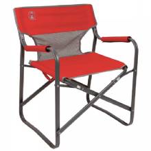 COLEMAN OUTPOST BREEZE DECK CHAIR RED