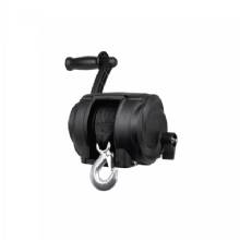 POWERWINCH 2000 Trailer Whinch Manual Strap Winch Black For Boats Up To 2000lb
