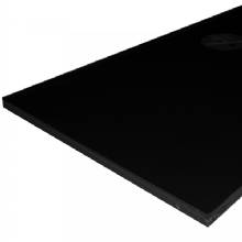 TACO METALS Marine Lumber %2D 24 inch x 27 inch x 1 and 2 inch %2D Black Starboard