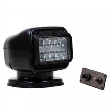 GOLIGHT GT Series LED Hybrid Light Permanent Mount w and Handheld Wireless Remote %2D 12V %2D Black