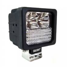 GOLIGHT GXL LED Hybrid Work Series Light Fixed Mount w and No Remote %2D 12V %2D Black